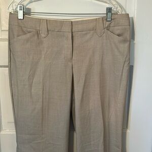 Express editor tan pants size 10
